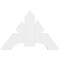 Ekena Millwork Vanguard Architectural Grade PVC Gable Bracket, 36"W x 24"H x 2"D x 6"F, 16/12 Pitch GBP036X24X0206VAN00 - alternate 4